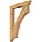 Ekena Millwork Westlake Traditional Rough Sawn Bracket, Western Red Cedar, 4"W x 32"D x 44"H BKT04X32X44WTL01RWR - alternate 1